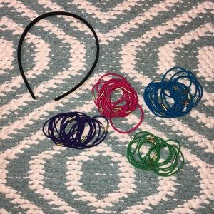 Headbands and hair ties